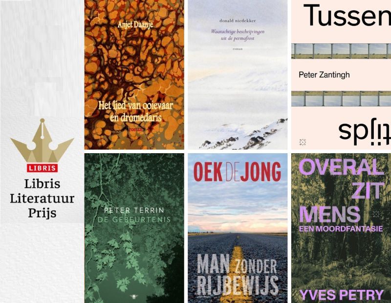 Shortlist Libris Literatuur Prijs 2023 bekendgemaakt - inct
